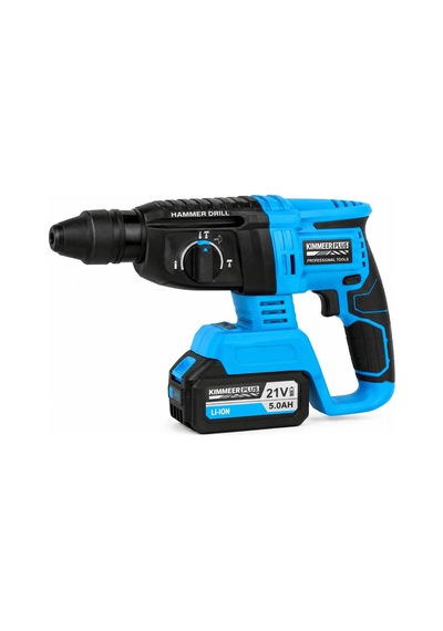 Tr Kimmeer Plus 21v Li-ıon 6'li Akülü Kombo Set, Kırıcı Delici Hilti, 13mm Metal Mandren Vidalama, Devir Ayarlı Ta