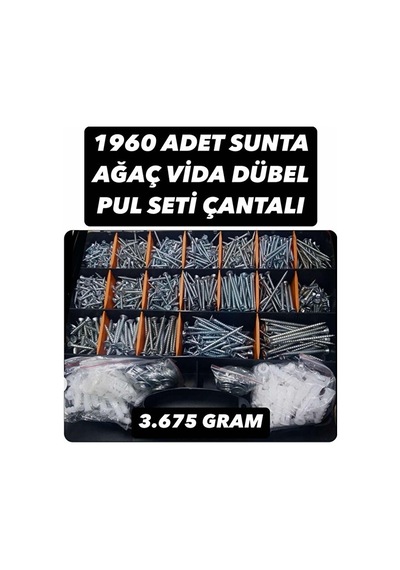 1960 Adet Sunta Ağaç Vida Dübel Pul Seti 3675 Gram Kutulu Diğer