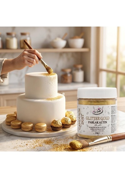 Dr.gusto Metalik Toz 10 Gr Glıtter Altın