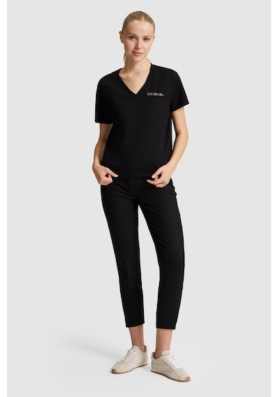 U.S. Polo Assn. U.s. Polo Assn. Kadın Siyah Tişört 50323493-vr046