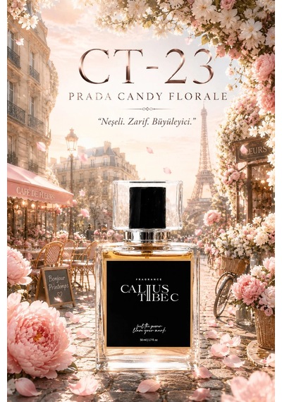 Calius Tibec Ct-23 Kadın Parfüm EDP 50 ML