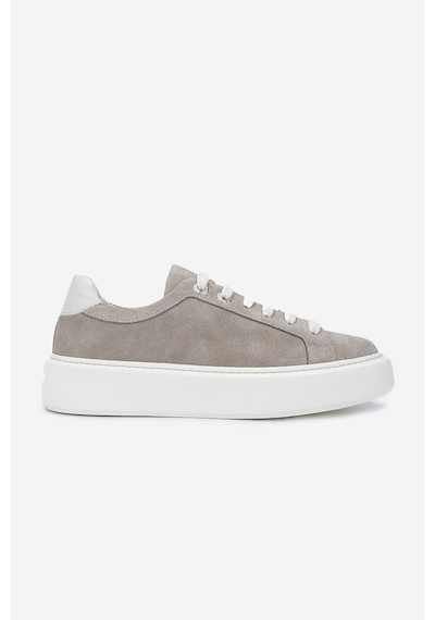 Valmenti Kadın Bej Süet Sneakers & Spor Ayakkabı 1050 01 Bn Ayk Sk24-25 Bej Suet Bej