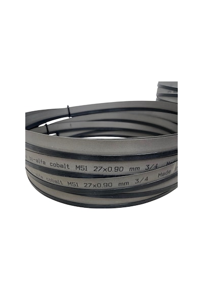 Röntgen 3,66x27x0,9 Bimetal Şerit Testere 3/4 Diş - M-51 Paslanmaz
