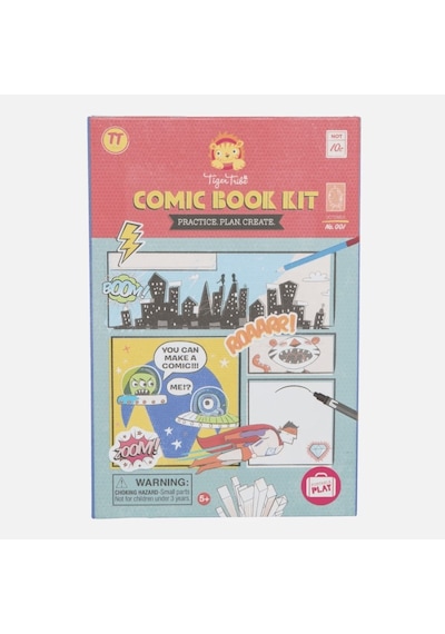 Tiger Tribe Comic Book Kit - Practice Plan Create