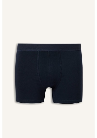 Defacto Regular Fit Geometrik Desenli 3lü Boxer I3046ax26aunv135 Lacivert-nv135