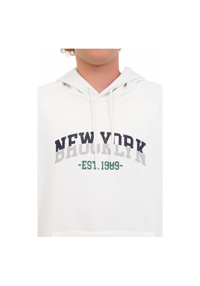 Kinetix Ml Homes 17cty212 5pr Kırık Beyaz Erkek Sweatshirt 000000000102019645 Beyaz