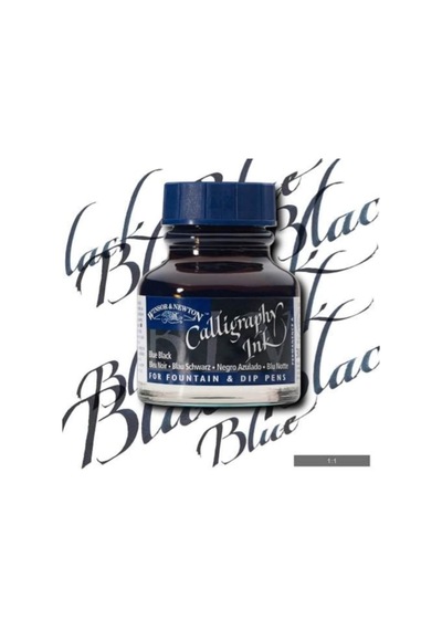 Winsor & Newton Kaligrafi Mürekkebi 30 Ml. 034 Blue Black