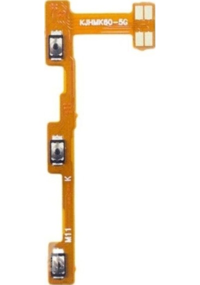 Xiaomi Uyumlu Poco F5 Pro On Off Yan Ses Power Film Flex