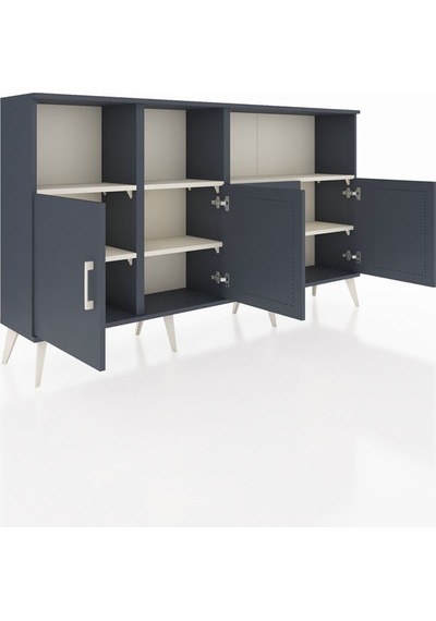 Arges Konsol 6 Raflı 4 Kapaklı 176x30x99 Antrasit-antrasit/aytaşı Antrasıt/aytası - Antrasıt Arges Konsol 6 Raflı 4 Kapaklı 176x30x99 Antrasit-antrasit/aytaşı Antrasıt/aytası - Antrasıt