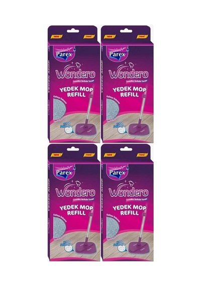 Yedek Paspas Mop Refill 4 Lü Set