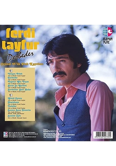 Ferdi Tayfur Derbeder Plak
