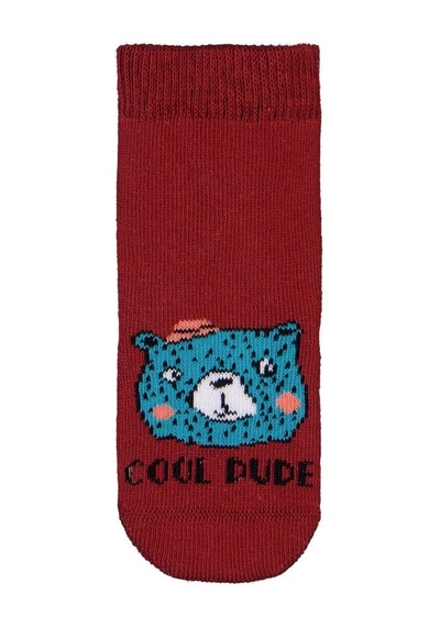 Civil Baby Animal Havlu 6-18 Ay 3'lü Bebek Erk Çorap Set - Standart 12 Ay