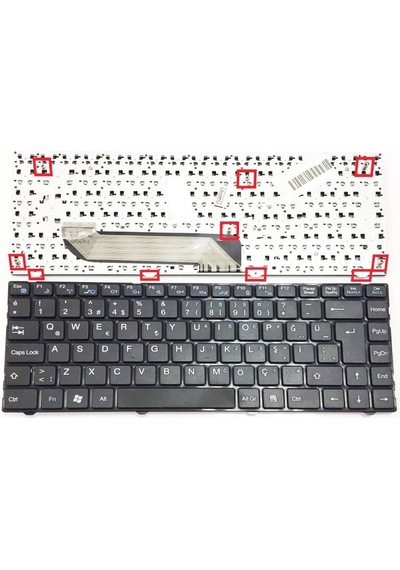 Casper Uyumlu Nirvana X300V Cn.Tkp-987A L4B-Y01 Notebook Klavye