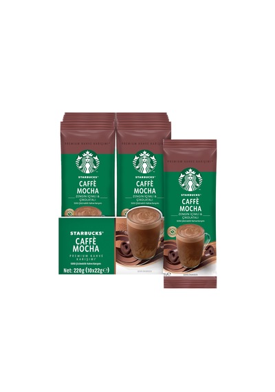 Starbucks Caffe Latte Premium Kahve 10'lu Diğer