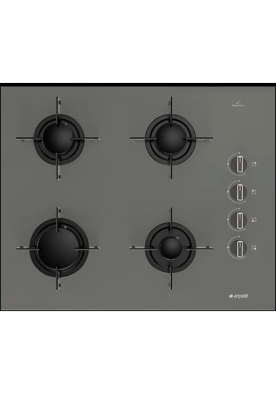 Arçelik AFC 361 G Fibona - ADE 606-2 G - OCD T 651 EG Gri Cam Ankastre Set