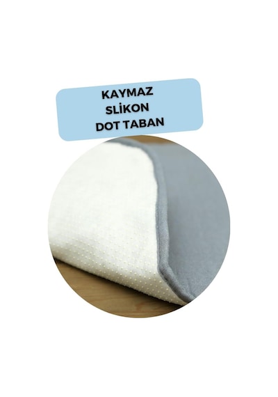 Ütüleme Matı Masası Kılıfı Örtüsü Bezi, Keçeli, Süngerli Kaymaz Taban Taşınabilir Yıkanabilir S Gri