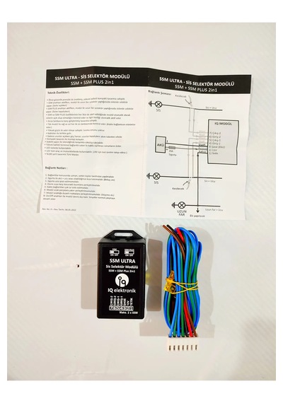 Ssm Ultra -sis Sellektör Modül 2 Modül 1 Arada Sis Selektör Modulü Iq Elektronik Ssm Ultra Modülü