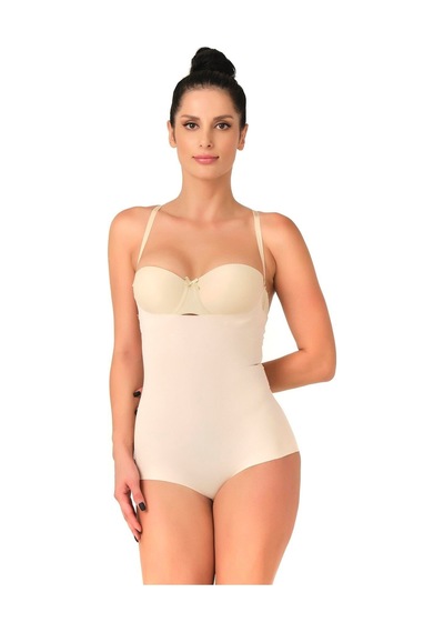 Alfa Expres Ten Mı Emay 2723 Lazer Kesim Göğsü Açık Slip Korse