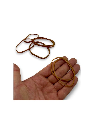8cm Kalın Kauçuk Paket Lastiği 80mmx3mm 500 Gram