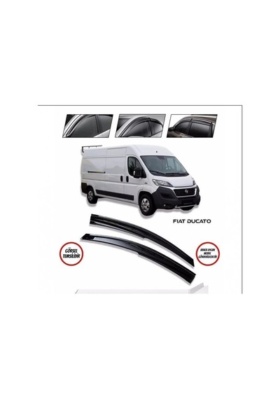 Fiat Ducato Cam Rüzgarlığı - Kutulu Gönderim - Lazer Kesim