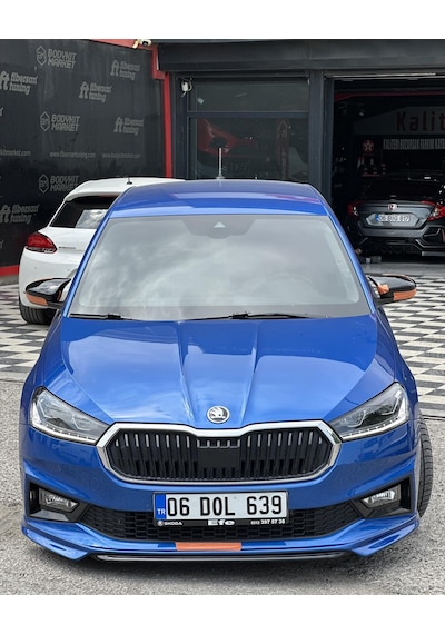 Skoda Fabia Ön Tampon Eki 2022.... Fibersan Tuning 0000
