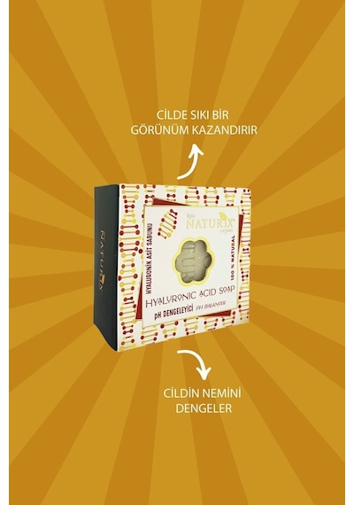 Naturix Hyaluronik Asit İçerikli Sabun 125 G