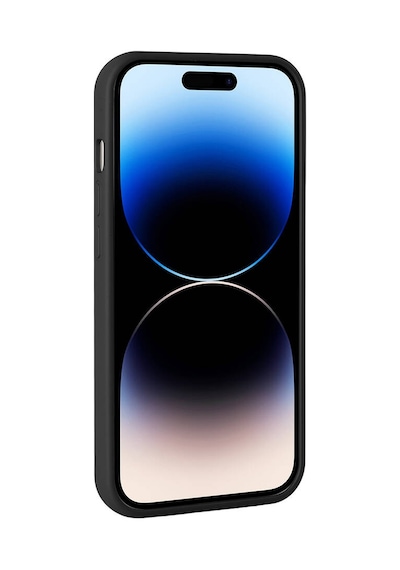Apple iPhone Uyumlu 14 Pro Max Kılıf Simli Pırlanta Taşlı Kamera Yükseltili Silikon Pazarplus Gri