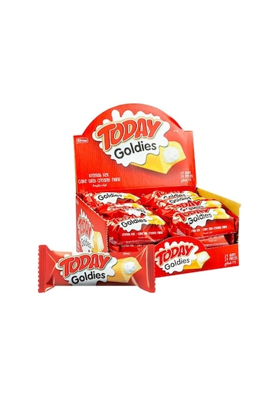 Today Goldies Sütlü  40 Gr. 24 Adet (1 Kutu)