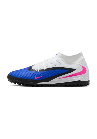 Nike Phantom 6 High Academy Tf Erkek Mavi Halı Saha Ayakkabısı