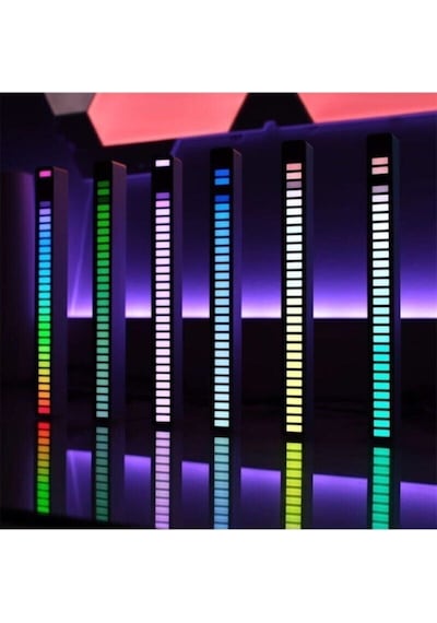 Rgb Çubuk Sese Duyarlı Ekolayzer Şarjlı-taşınabilir Sese Duyarlı Ekolayzer