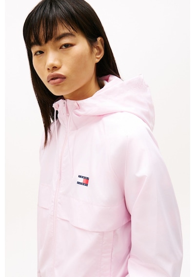 Tommy Hilfiger Essential Su Geçirmez Pembe Rüzgarlık-16101