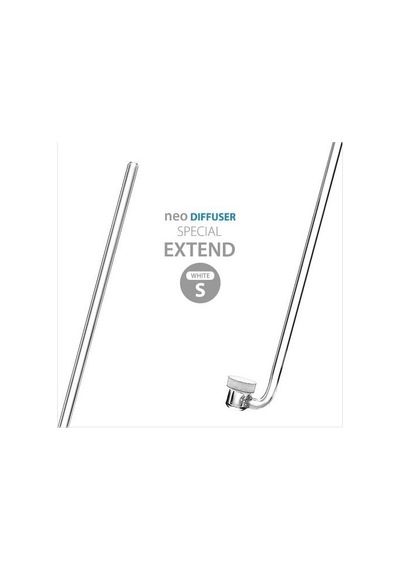 Aquario Co2 Diffuser Extend Special S White