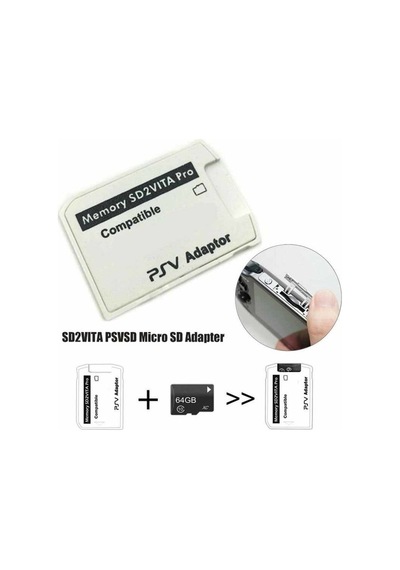 Sd2vıta Ps Vita Hafıza Kartı Adaptörü Mikro Sd Kart Çevirici