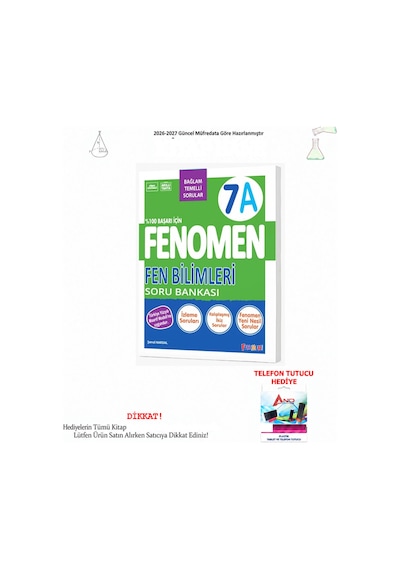Fenomen 7 Fen Bilimleri A Soru Bankası 7-002