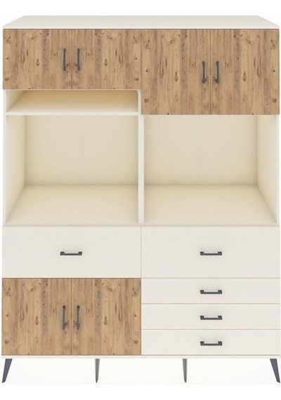 Kronos Gardrop 7 Raflı 5 Çekmeceli 6 Kapaklı 176x59x221 Aytaşı-çam/aytaşı Beyaz Kronos Gardrop 7 Raflı 5 Çekmeceli 6 Kapaklı 176x59x221 Aytaşı-çam/aytaşı Beyaz