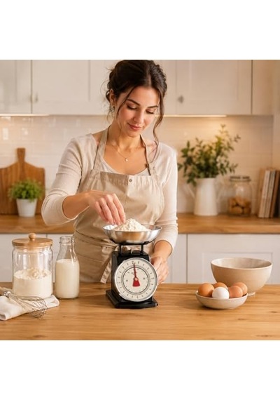 Vintage Mekanik Mutfak Terazisi 2 Kg Kapasiteli, Paslanmaz Metal Hazneli Ölçü Tartısı, Un Şeker Baharat Meyve Sebze Tartma Terazisi Gümüş Siyah Açık Bej Vintage Mekanik Mutfak Terazisi 2 Kg Kapasiteli, Paslanmaz Metal Hazneli Ölçü Tartısı, Un Şeker Baharat Meyve Sebze Tartma Terazisi Gümüş Siyah Açık Bej