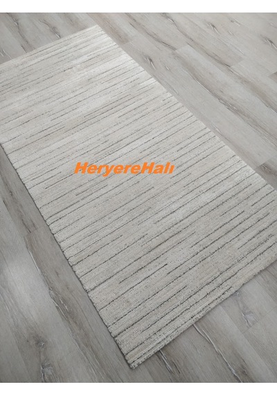 Foneks Halı Oslo 24589a Krem Bej 160x230 Cm Yumuşak Halı