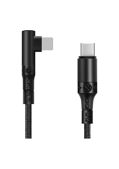 Ally Type-c To İphone 20w Lightning Hızlı Şarj Kablosu Oyuncu 90 Derece Kablo- 5775