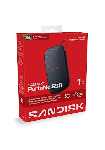 Sandısk Portable 1tb 1000mb/s V3 Taşınabilir Ssd Sdssde31-1t00-g25