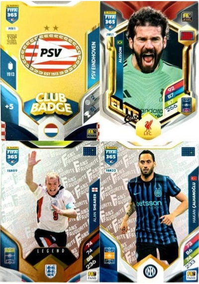 Panini Fifa 2026 Premium 2 Paket - 20 Kart 12 Core 2 Fans 2 Power 2 Jewel 2 Limited Edition