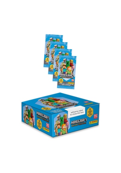 Panini Minecraft Trading Kart - 4 Paket