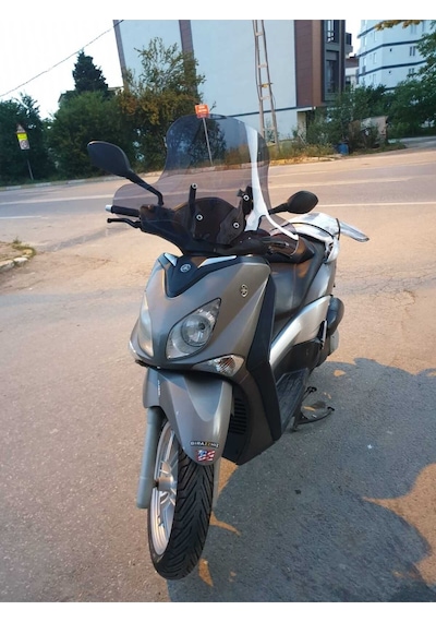 Motocam Yamaha Xcity 250 Ön Cam 2011-2016 Model 50cm Füme Renkli 4mm Elcikli