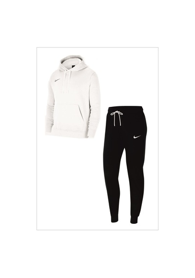 Nike Tk6957-101 Park 20 Po Hoodie Kadın Eşofman -7389 BEYAZ