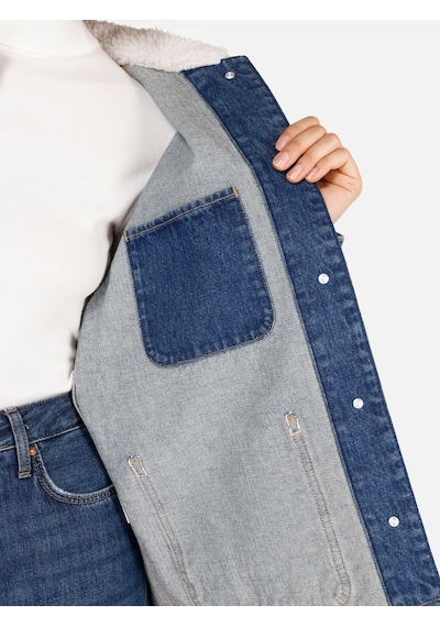 Colins Mavi Kadın Ceket Cl1070874 Q1.v1 Dn43748 Denim