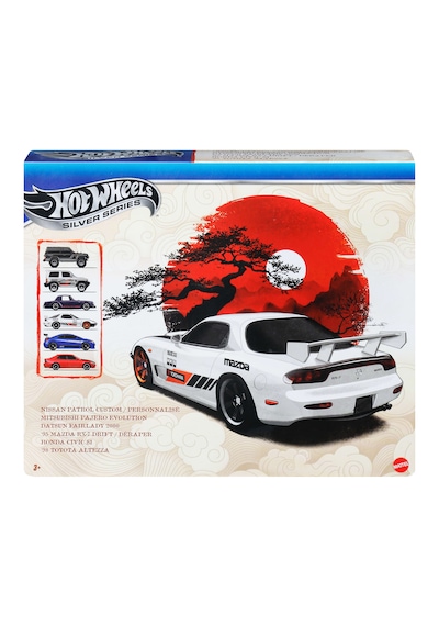 Hot Wheels Japon Temalı Çoklu Arabalar Jlb23 Çok Renkli