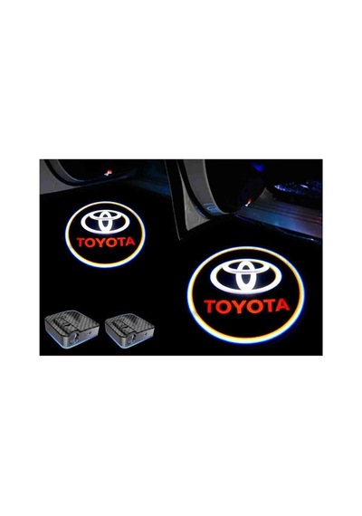 Toyota Kapı Altı Led Aydınlatma Araç Logolu