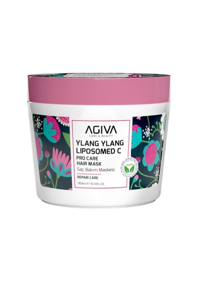 Agiva Ylang Ylang Liposom C Saç Bakım Maskesi 300 Ml - Onarıcı & Bitkisel Bakım