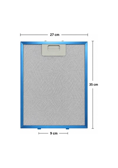 27 X 35 Cm. Teka Db1-60 Uyumlu Davlumbaz Filtresi