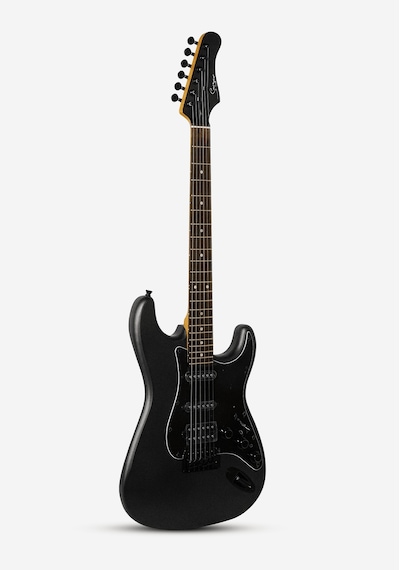Smıger L-g2 İ6 Mbk Strat Tipi Elektro Gitar Dahili Efektli Mat Siyah