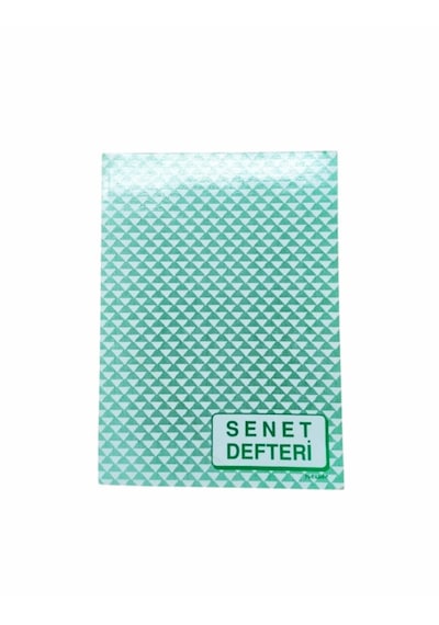 Turkuaz Taksitli Senet Defteri Karton Kapak 20x28 200 Yp.